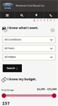 Mobile Screenshot of montrosefordnissan.com